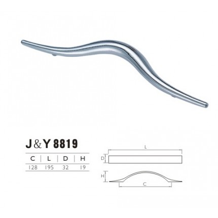 廠家直銷 柜門拉手 抽屜拉手 J&Y8819拉手