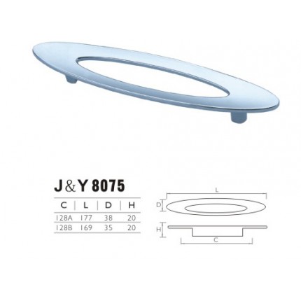 廠家直銷 柜門拉手 抽屜拉手 J&Y8075拉手