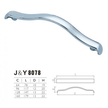 廠家直銷 柜門拉手 抽屜拉手 J&Y8078拉手