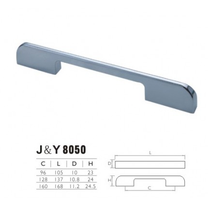 廠家直銷 柜門拉手 抽屜拉手 J&Y8050拉手