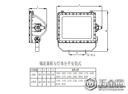 BLF56防爆泛光燈