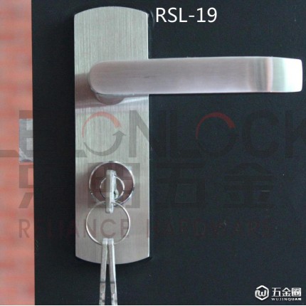 LELONLOCK樂朗熱銷 RSL-19不銹鋼304歐式室內(nèi)門鎖 房門執(zhí)手鎖 工程機(jī)械門鎖